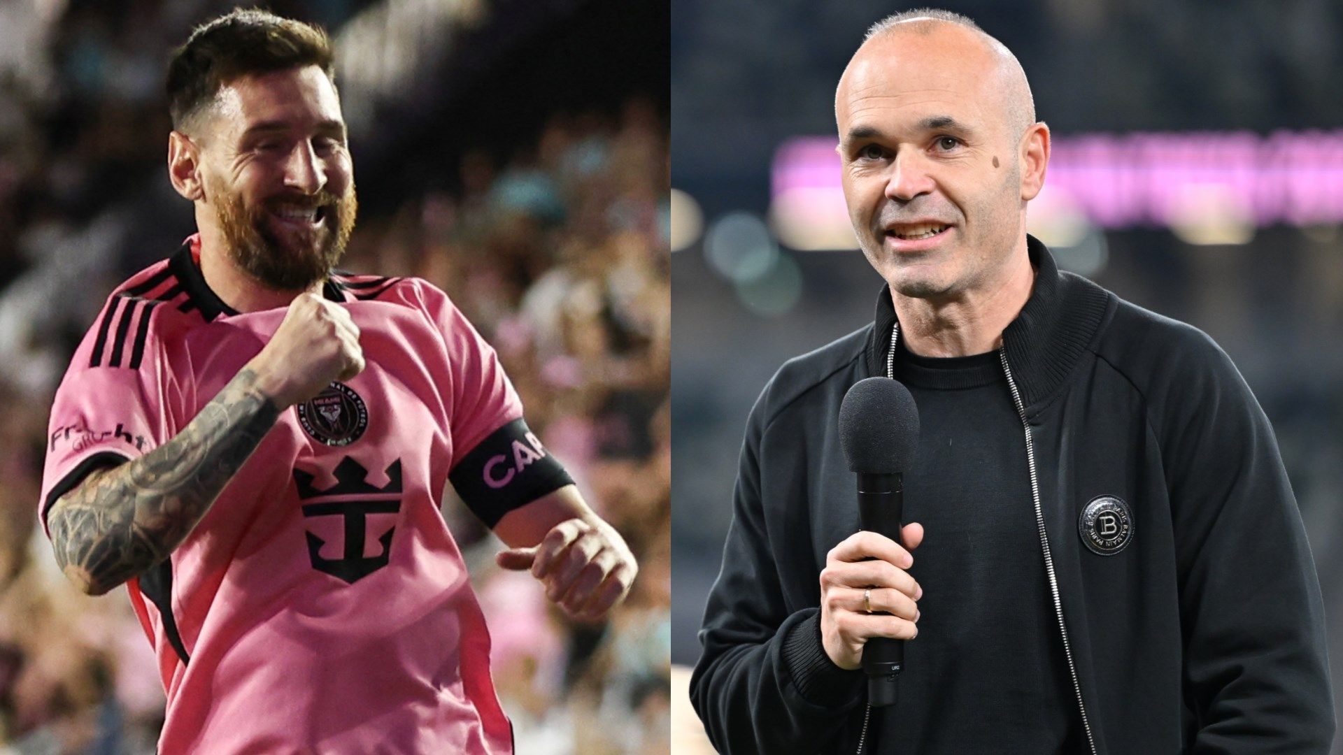 Lionel Messi Andres Iniesta