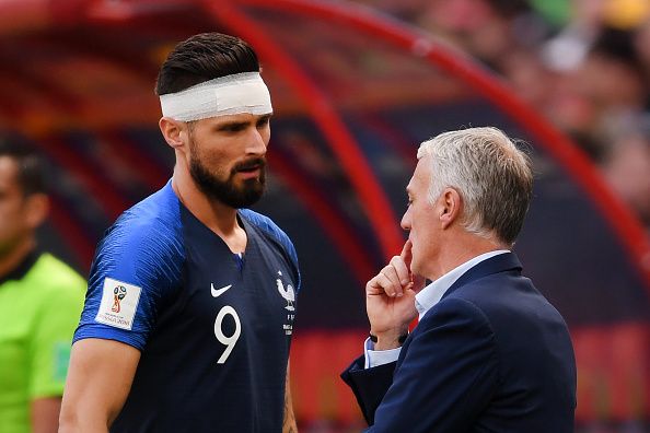 Olivier Giroud & Didier Deschamps