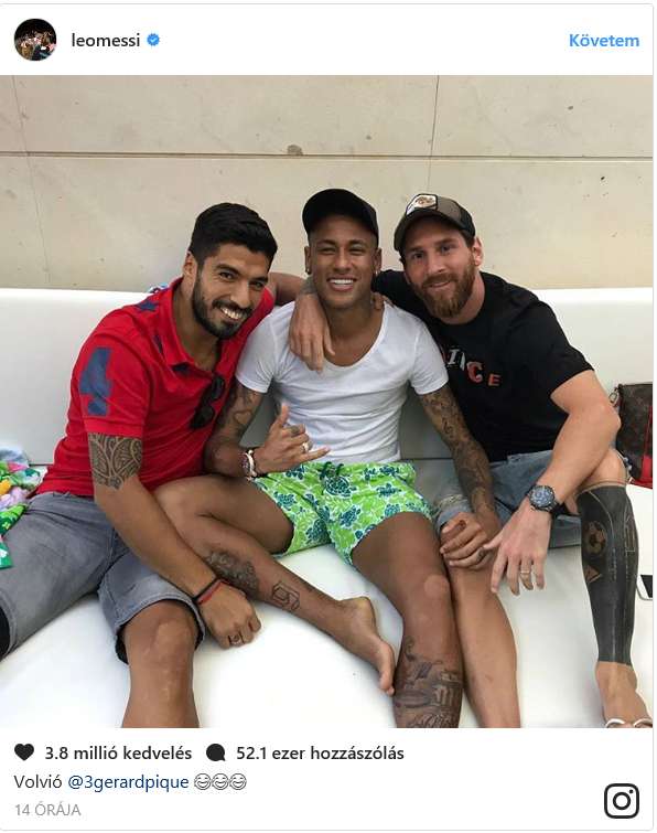 Messi Suarez Neymar