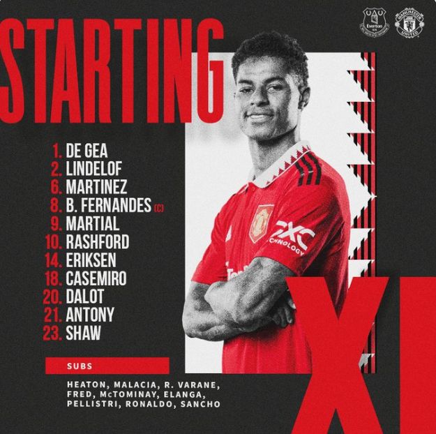 Manchester United v Everton