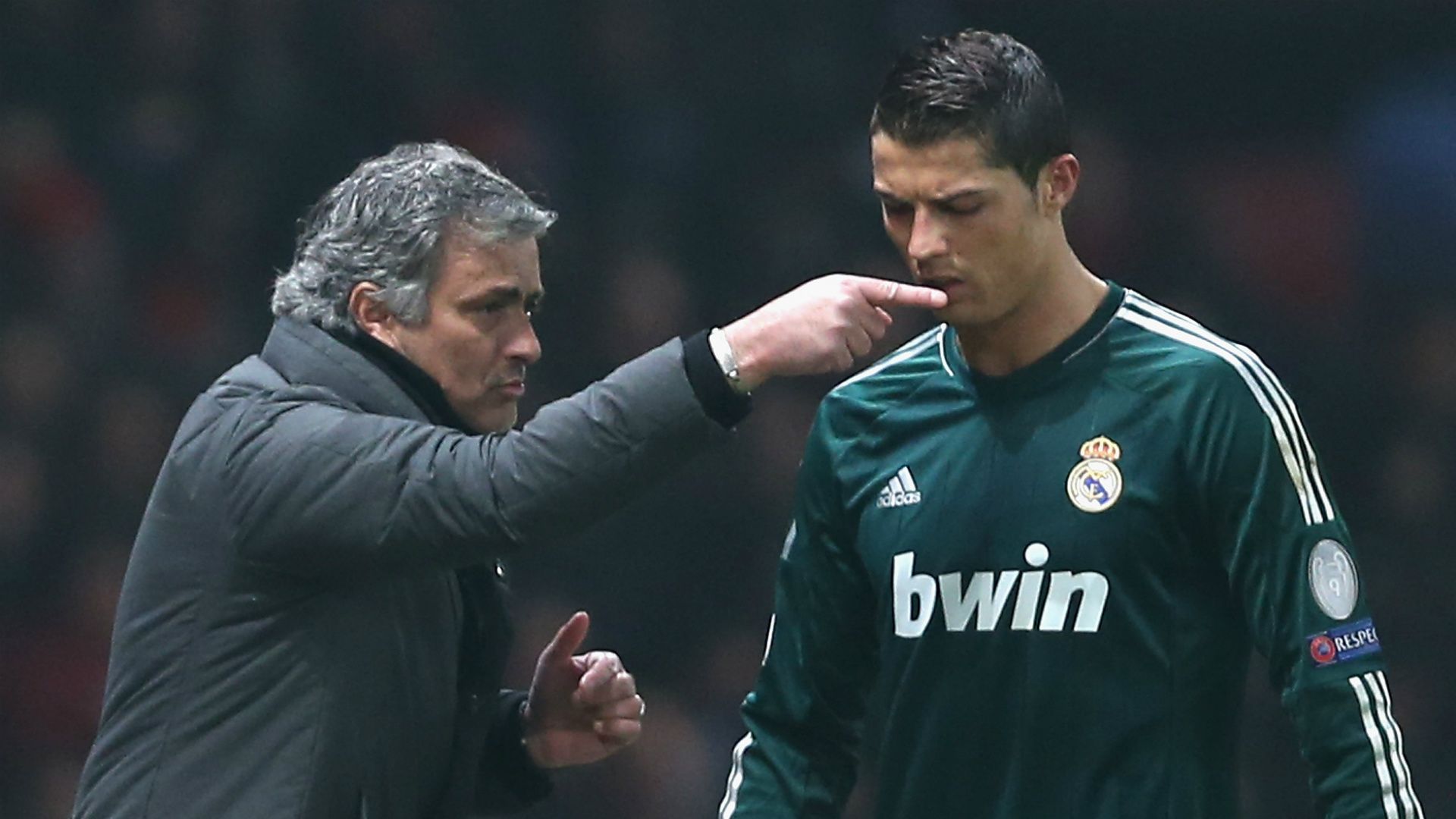 Jose Mourinho Cristiano Ronaldo Real Madrid