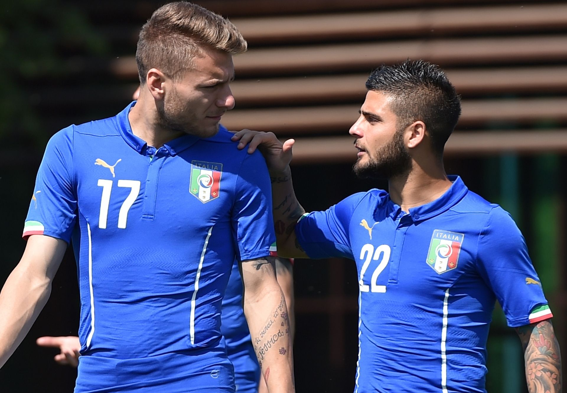 Immobile Insigne Italy