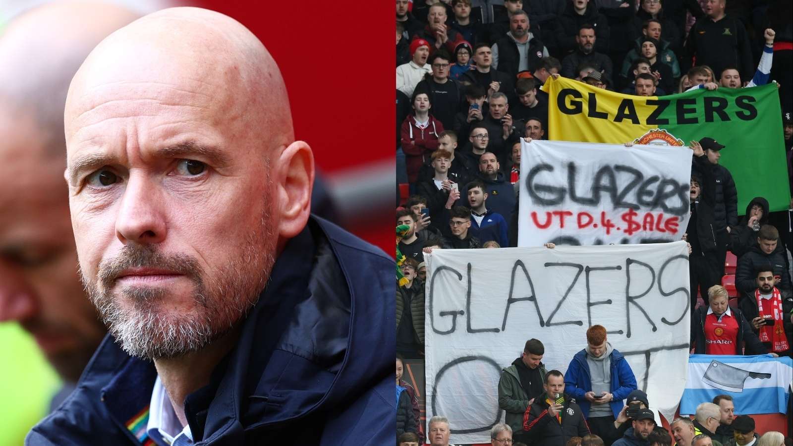 Ten Hag Glazers Out split