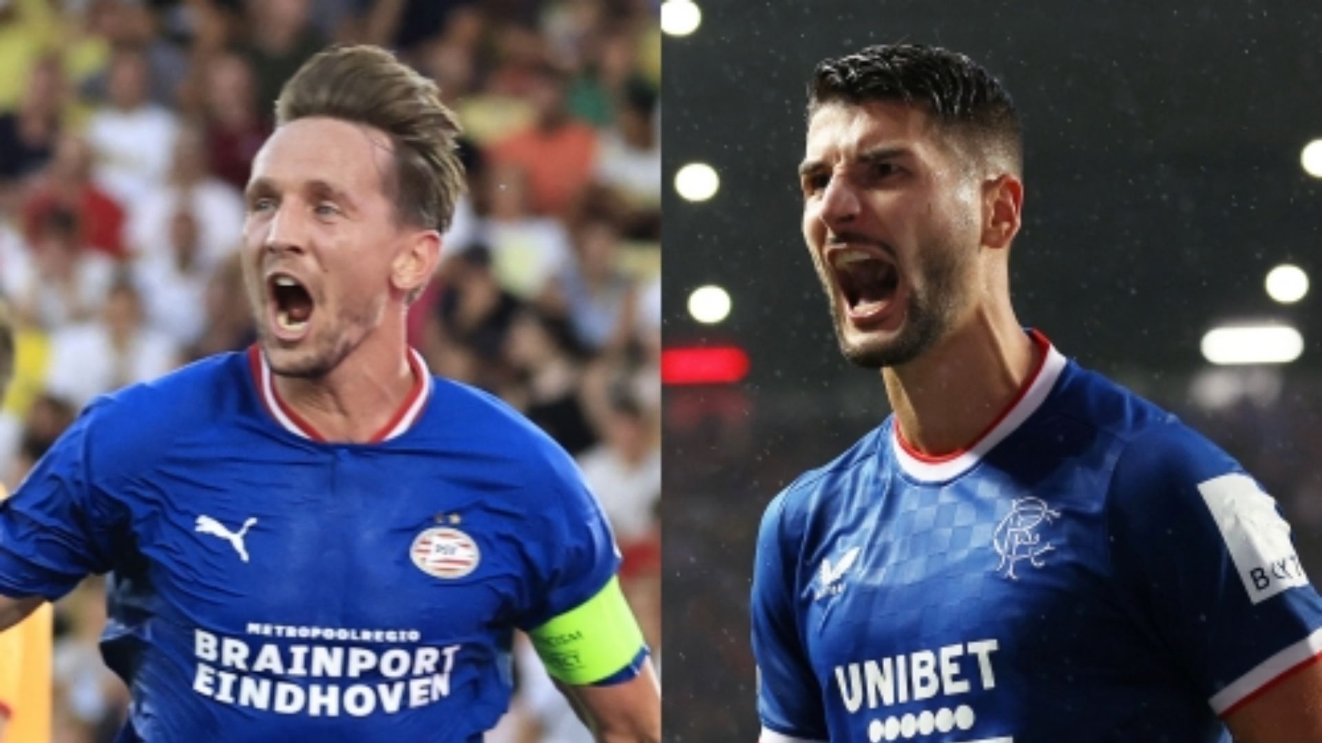 Luuk De Jong PSV Antonio-Mirko Colak Rangers