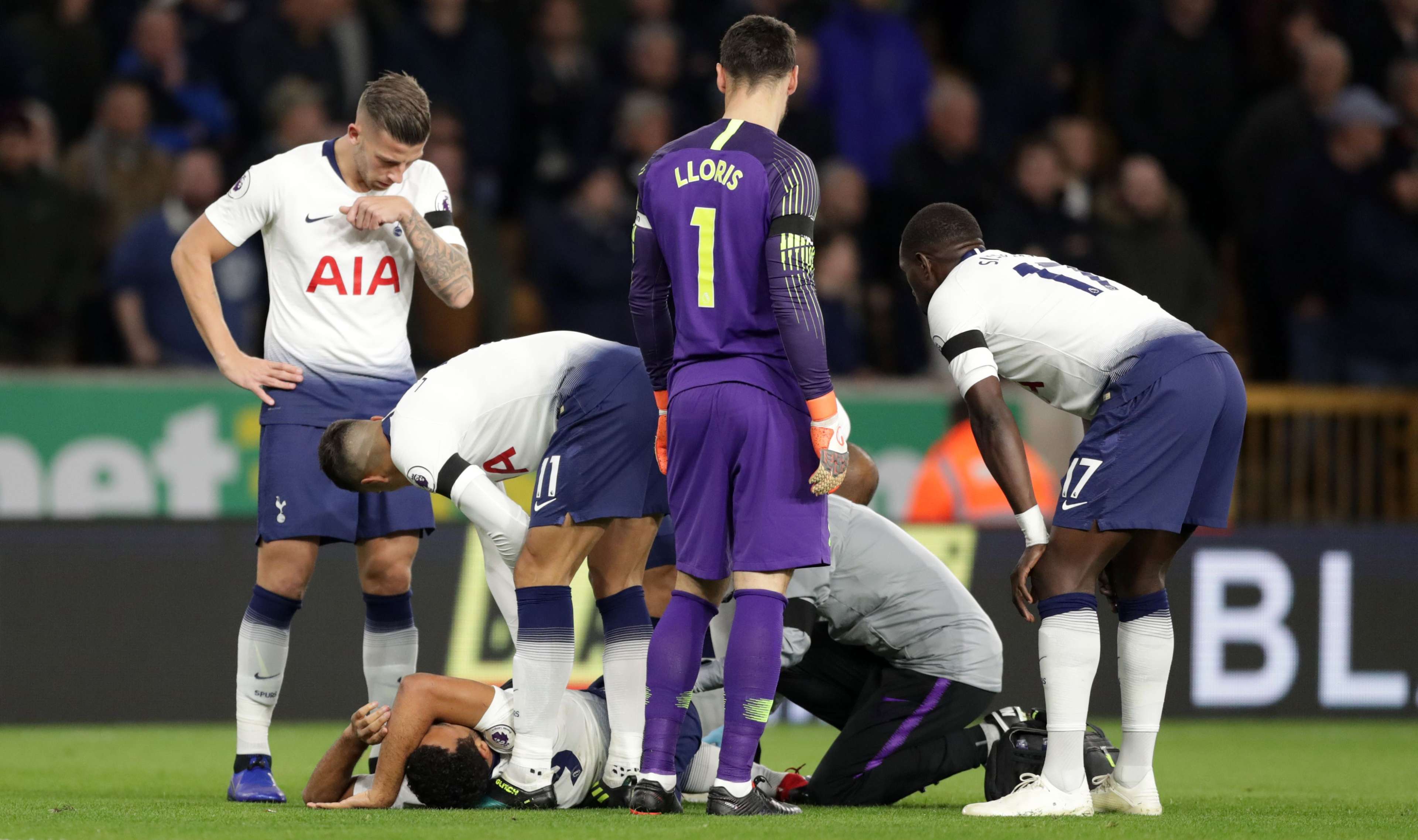 Tottenham injury