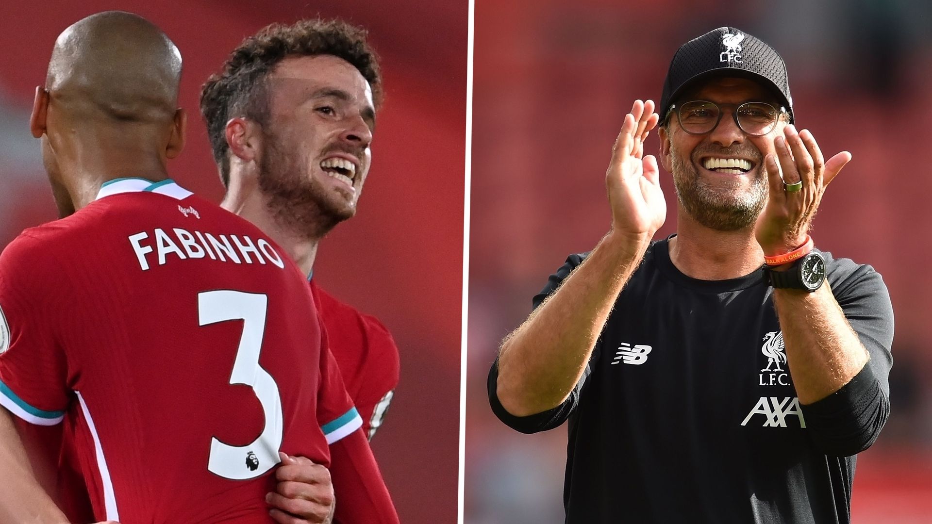 Diogo Jota & Jurgen Klopp
