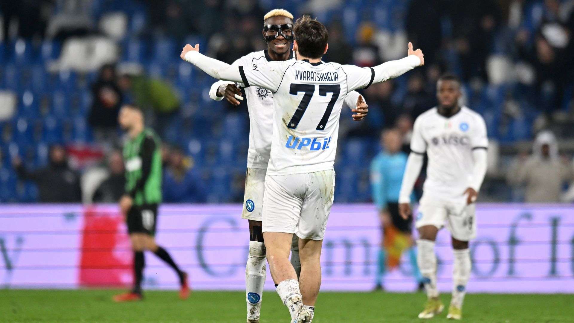 Victor Osimhen Sassuolo Napoli Serie A
