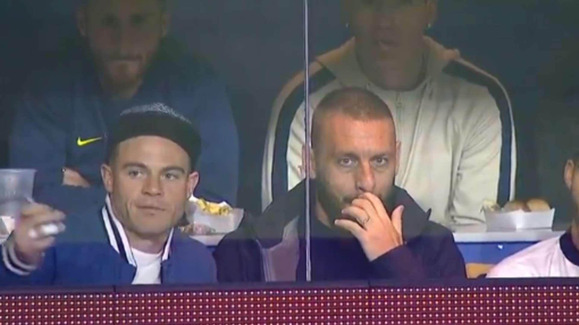 Captura TV Nandez De Rossi Boca Huracan Superliga 280719