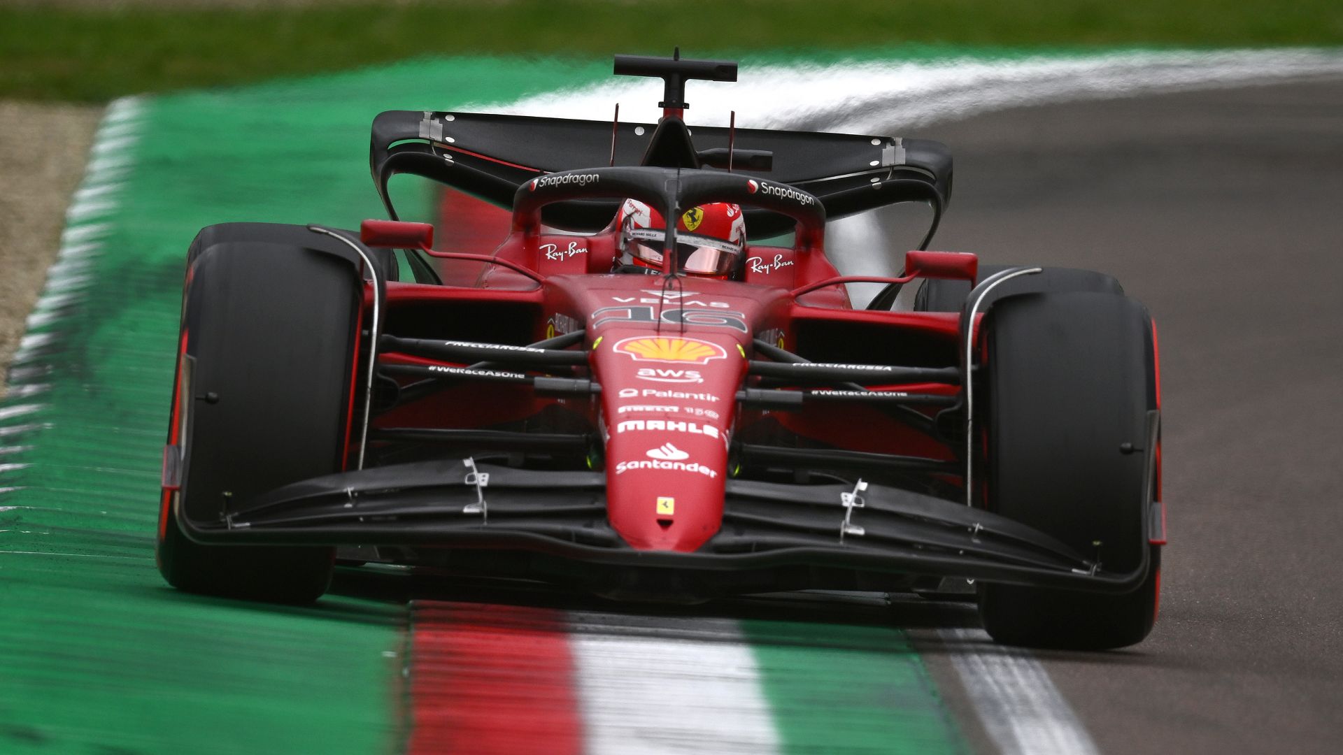 F1 GP Emilie Romagne Ferrari Charles Leclerc