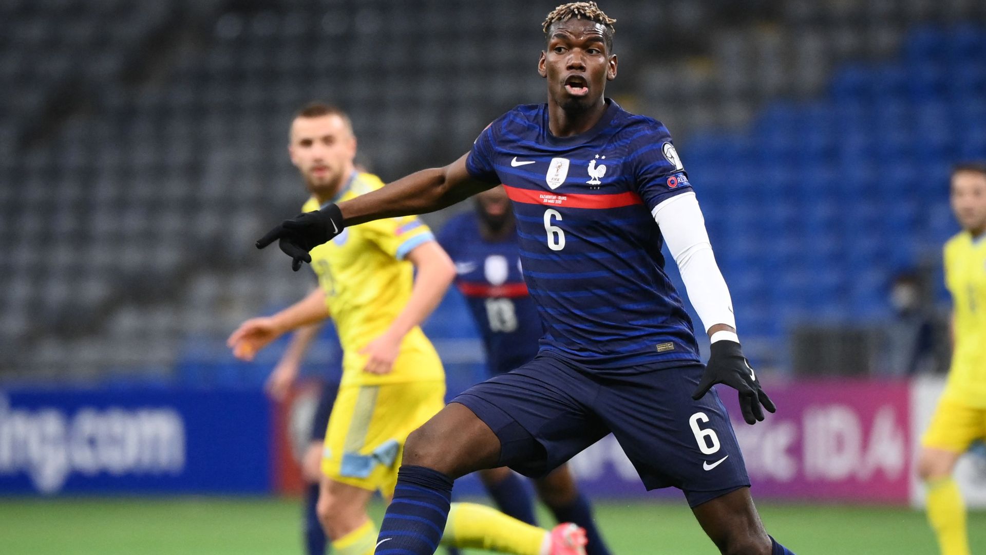 Paul Pogba Kazakhstan France World Cup Qualifiers 28032021