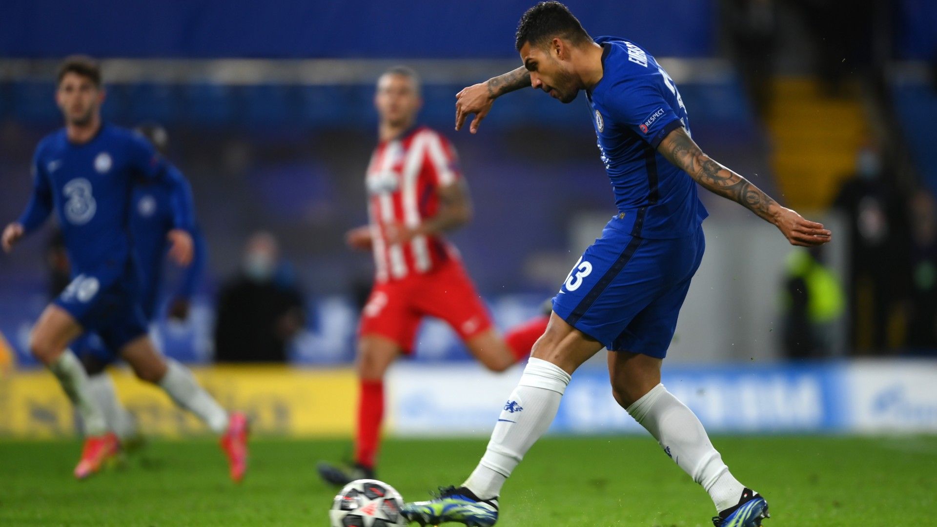 Emerson Palmieri goal Chelsea Atletico Madrid