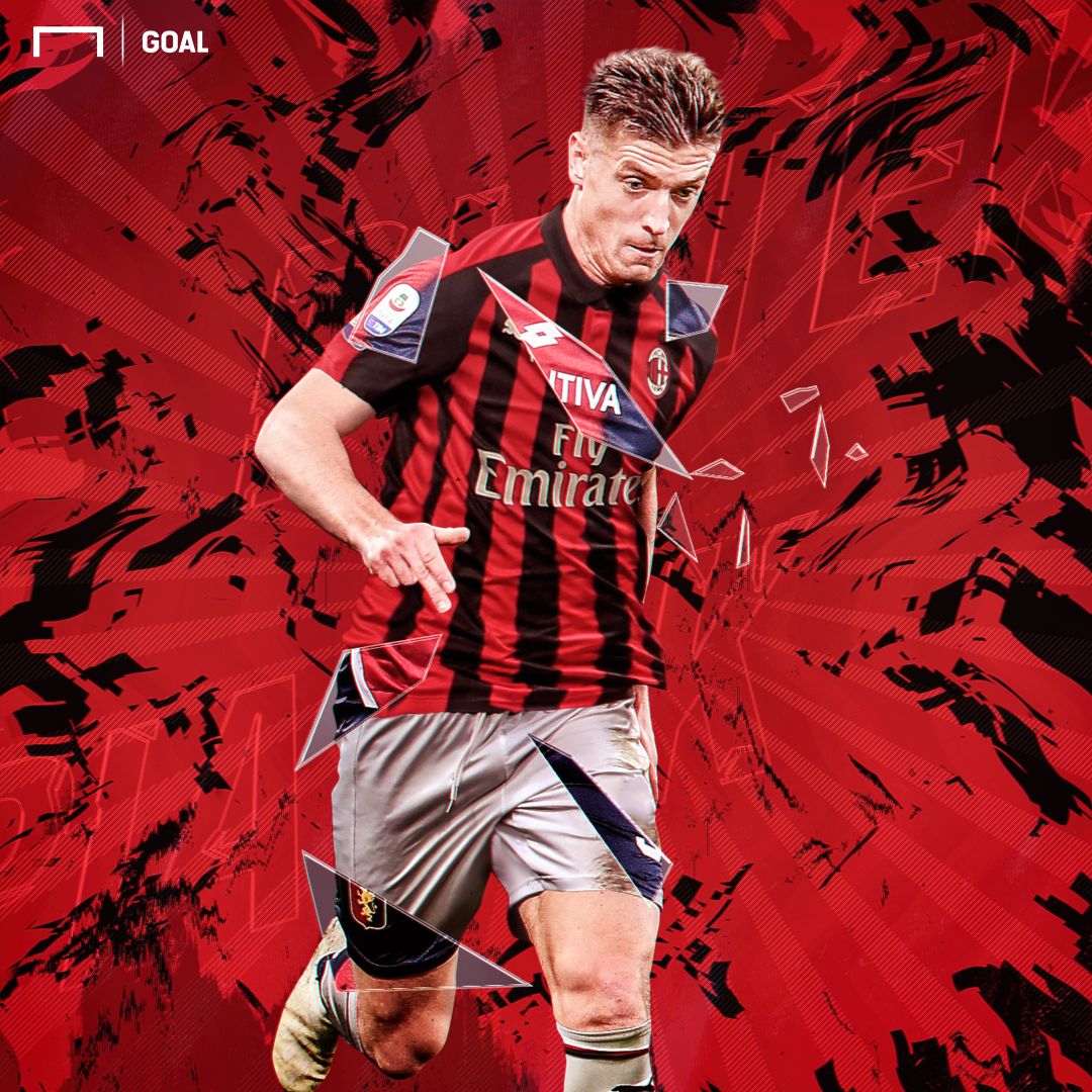 Krzysztof Piatek AC Milan GFX
