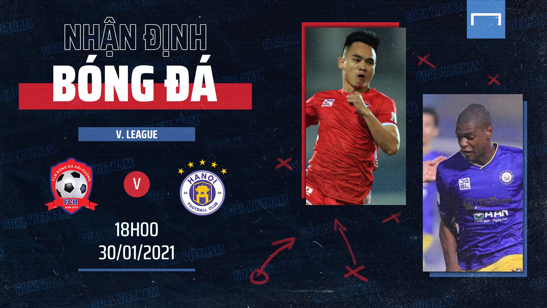 Nhan dinh hai phong vs ha noi