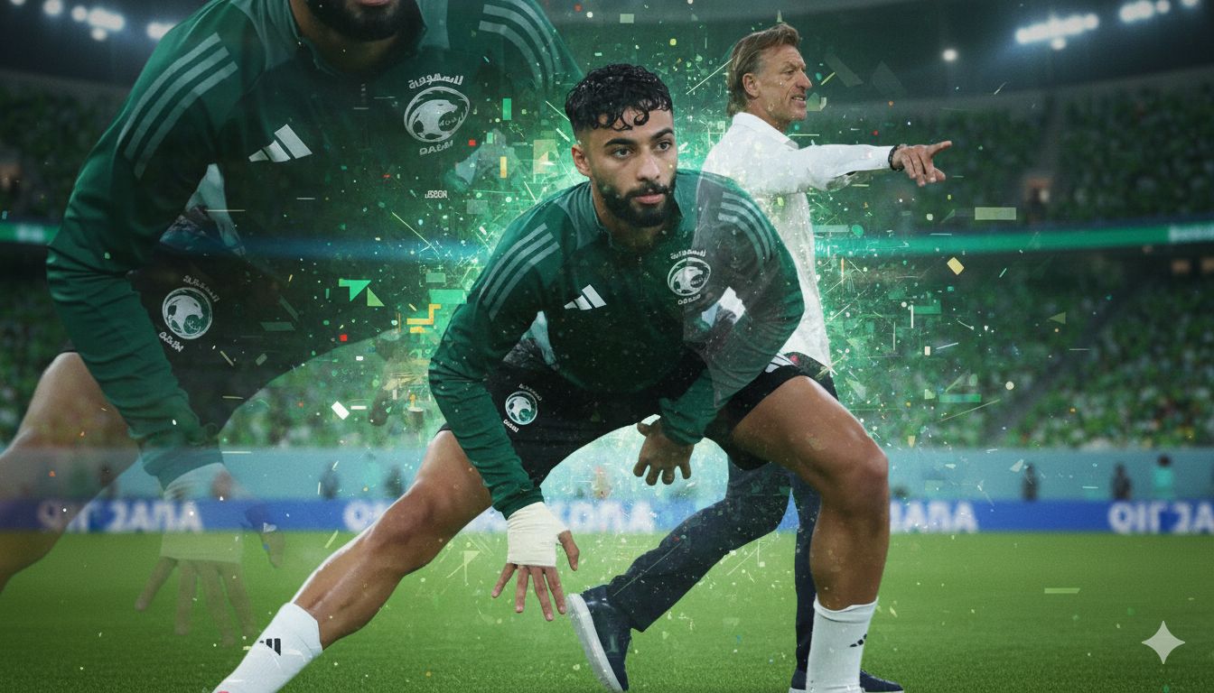 Herve Renard Saleh Abu Al Shamat Saudi KSA GOAL ONLY