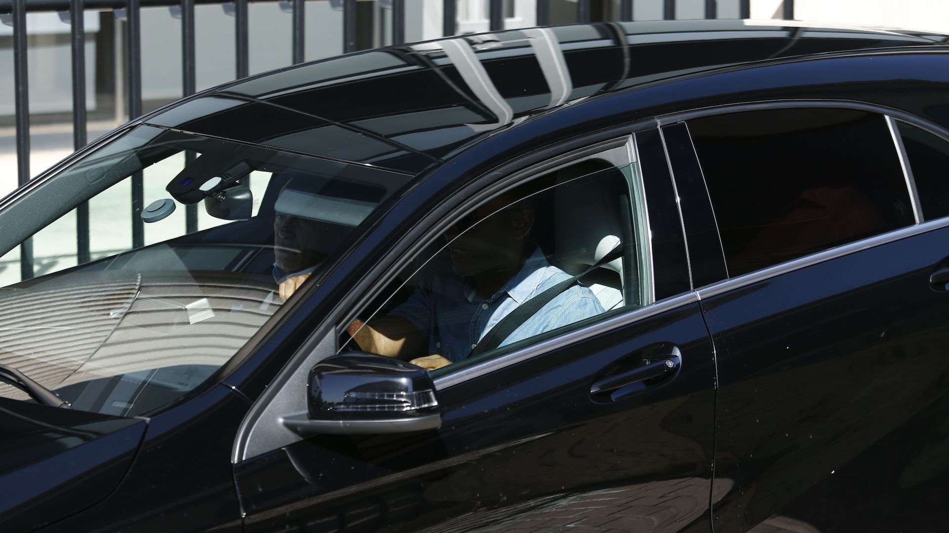 Cristiano Ronaldo arrival to Madrid Court