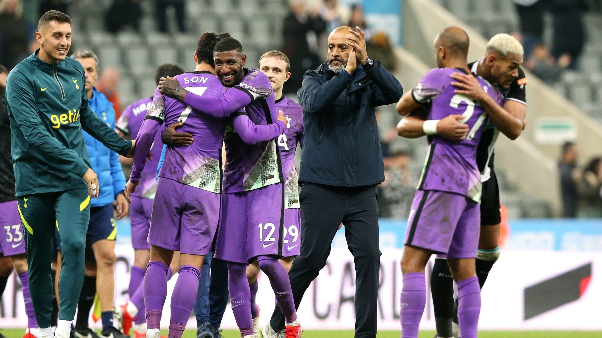 Nuno Tottenham Newcastle 2021-22