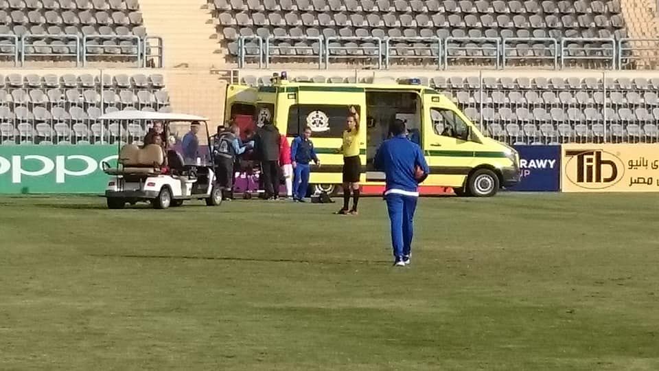 إصابة لاعب النصر القاهري
