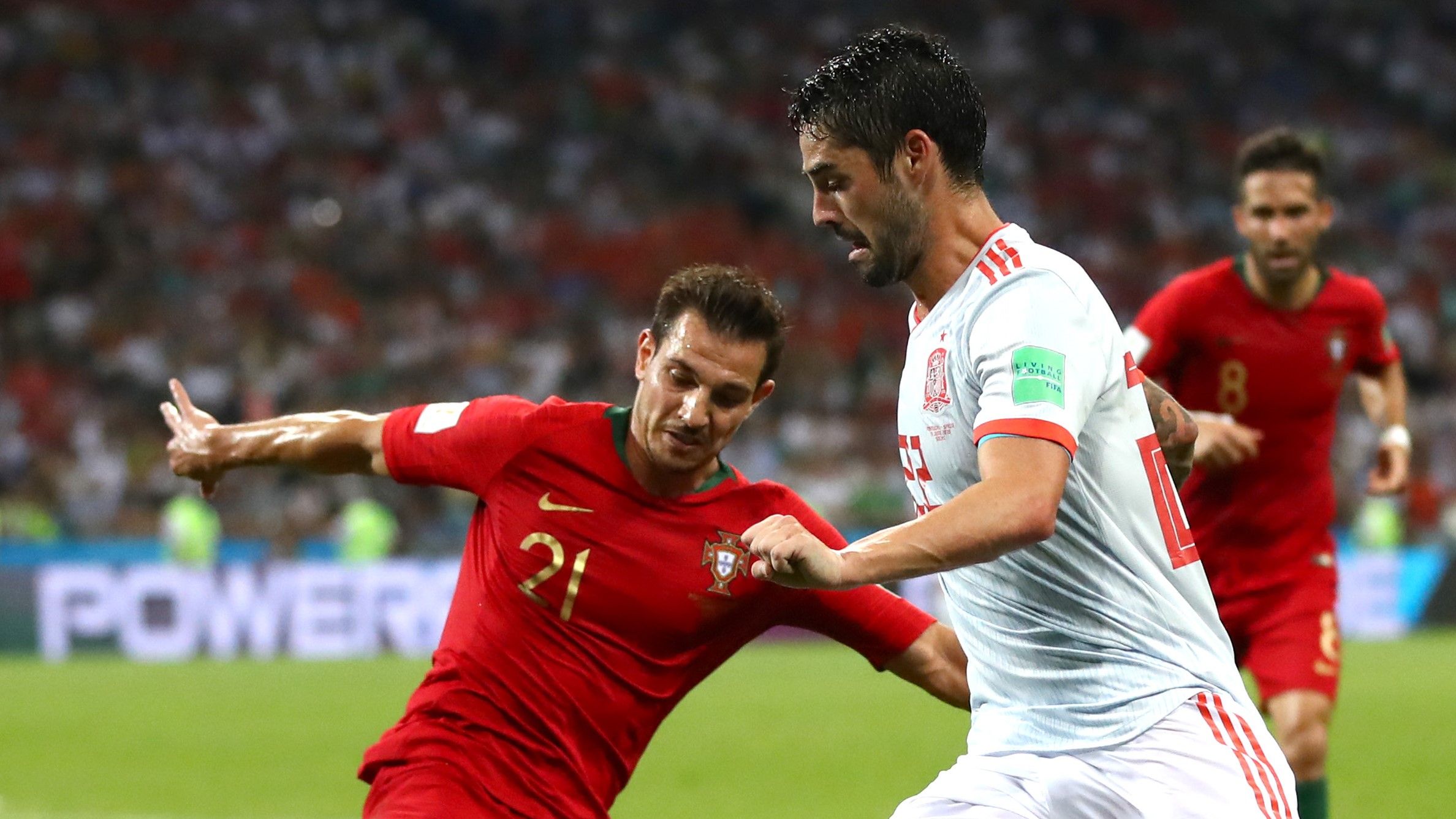 Isco Alarcon Cedric Portugal España Spain World Cup 15062018