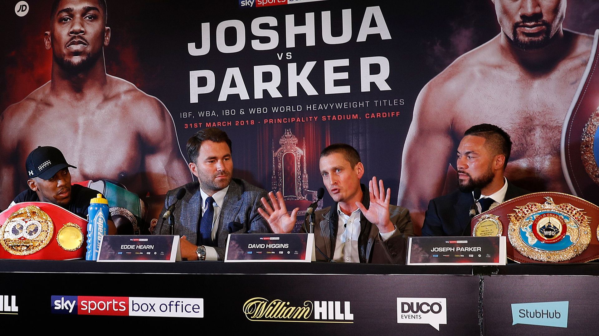 Anthony Joshua Joseph Parker WBO