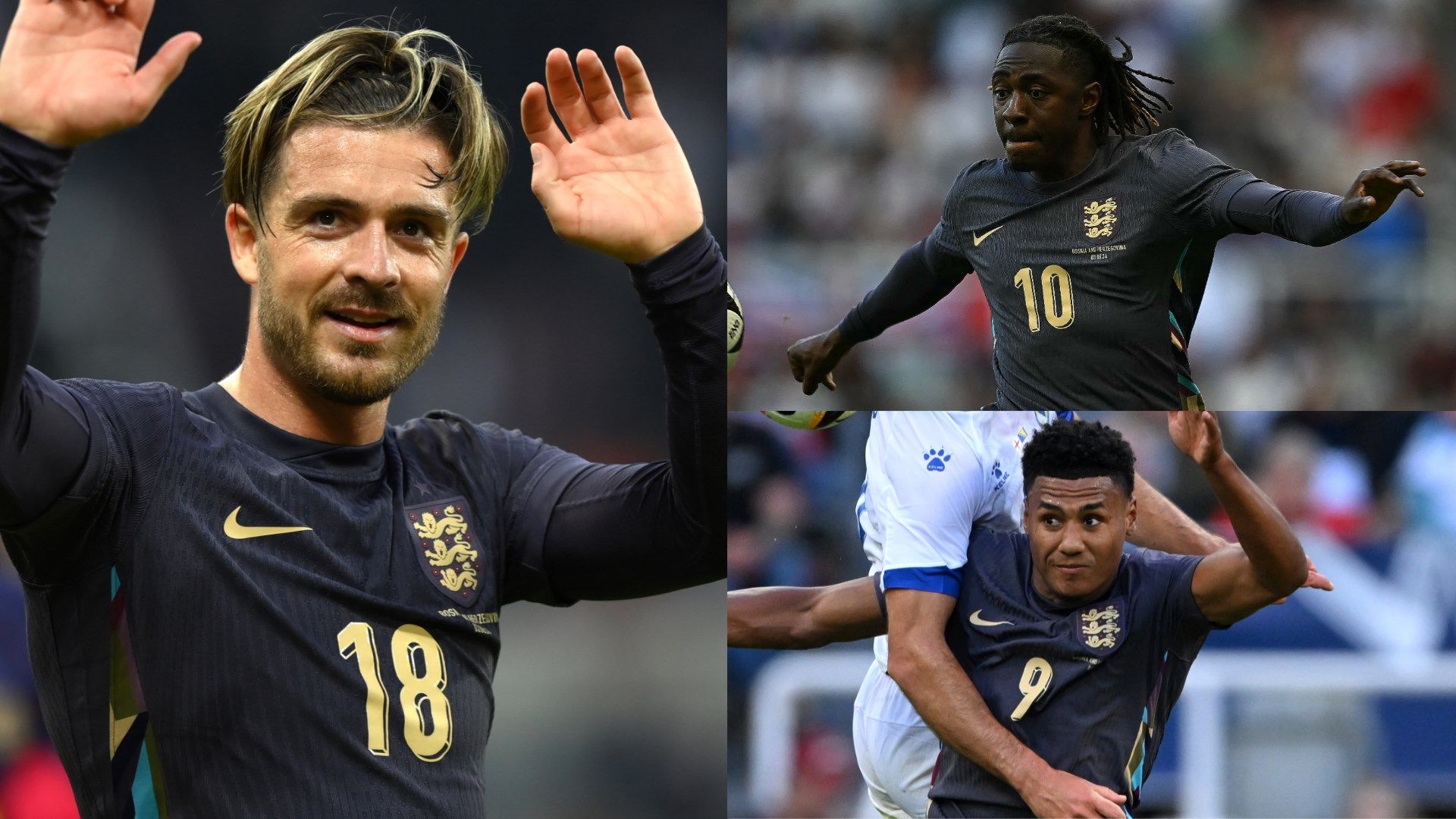 Grealish Eze Watkins England GFX