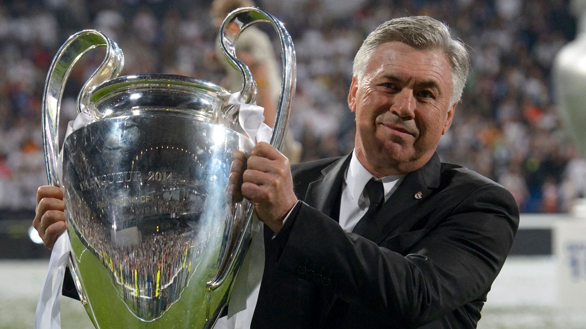 Carlo Ancelotti Real Madrid Champions League 2014