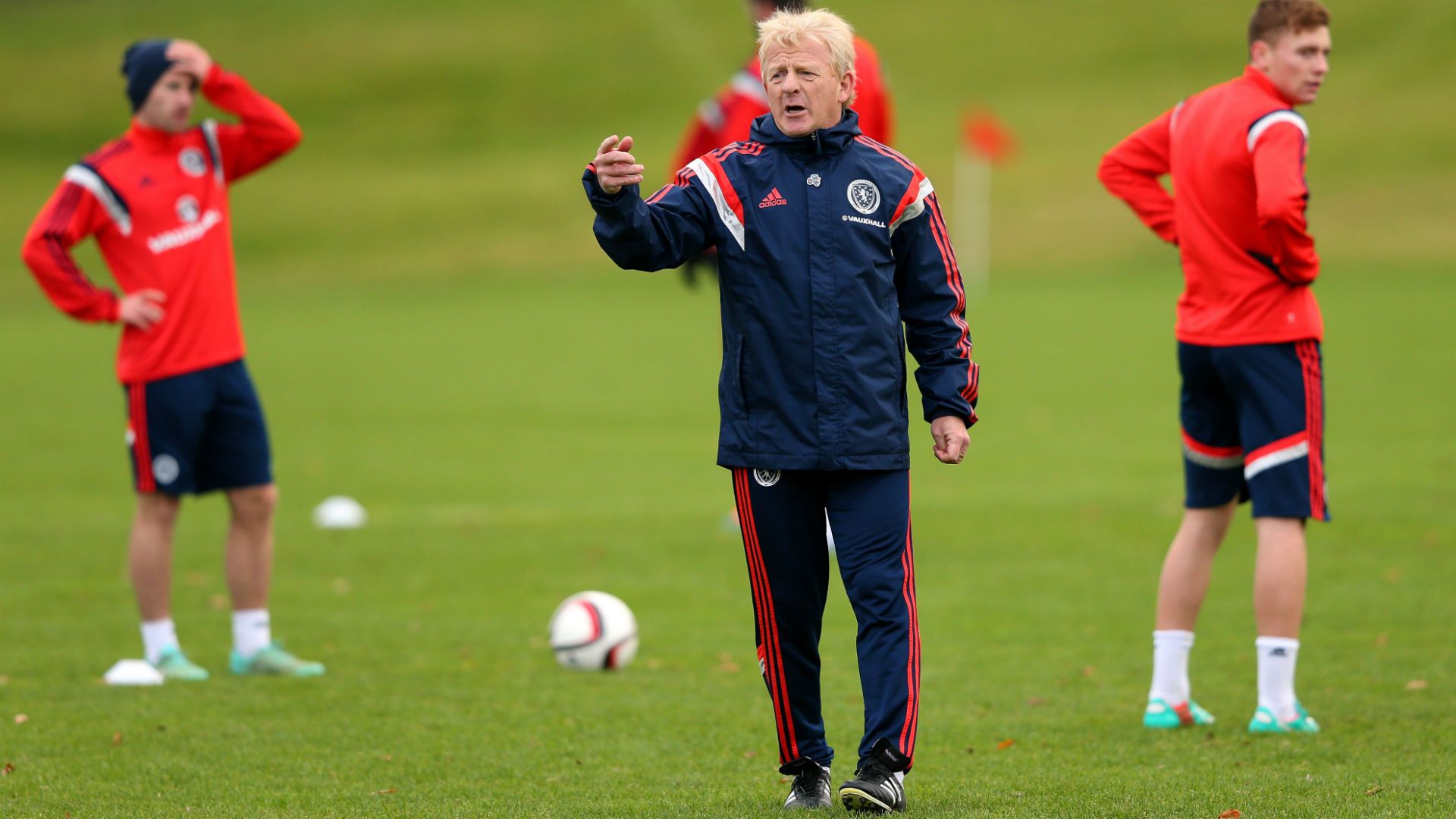 Gordon Strachan Schottland Scotland Training