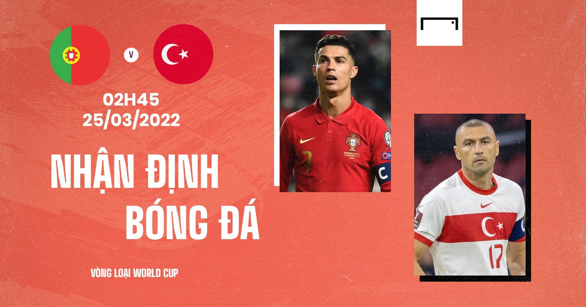 Preview Portugal vs Turkey 2022 WCQ GFX