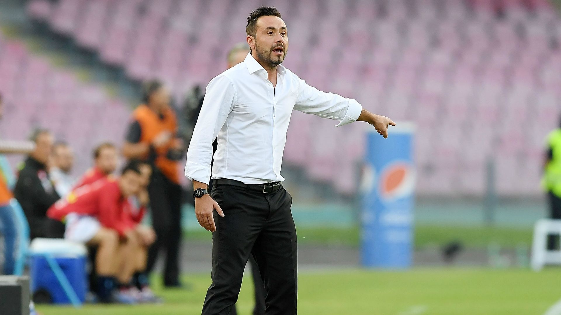Roberto De Zerbi Sassuolo coach