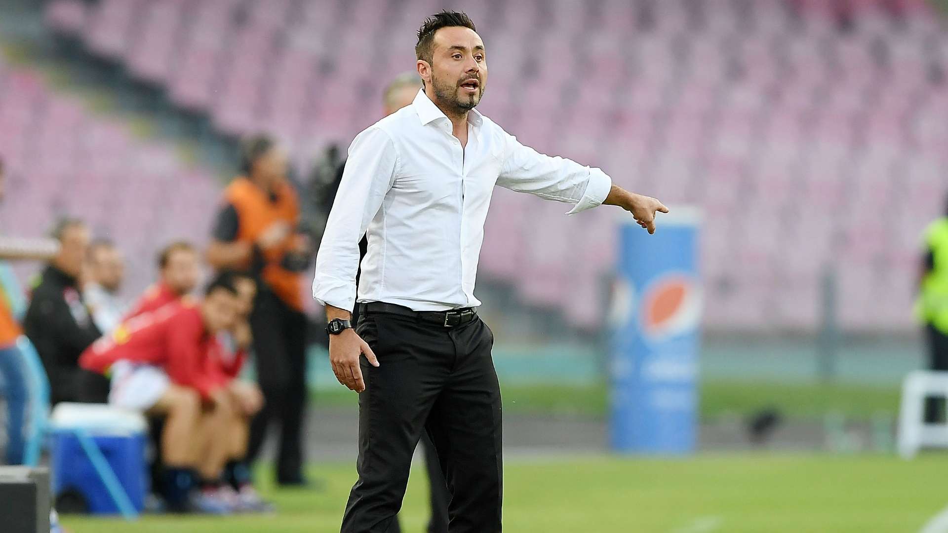 Roberto De Zerbi Sassuolo coach