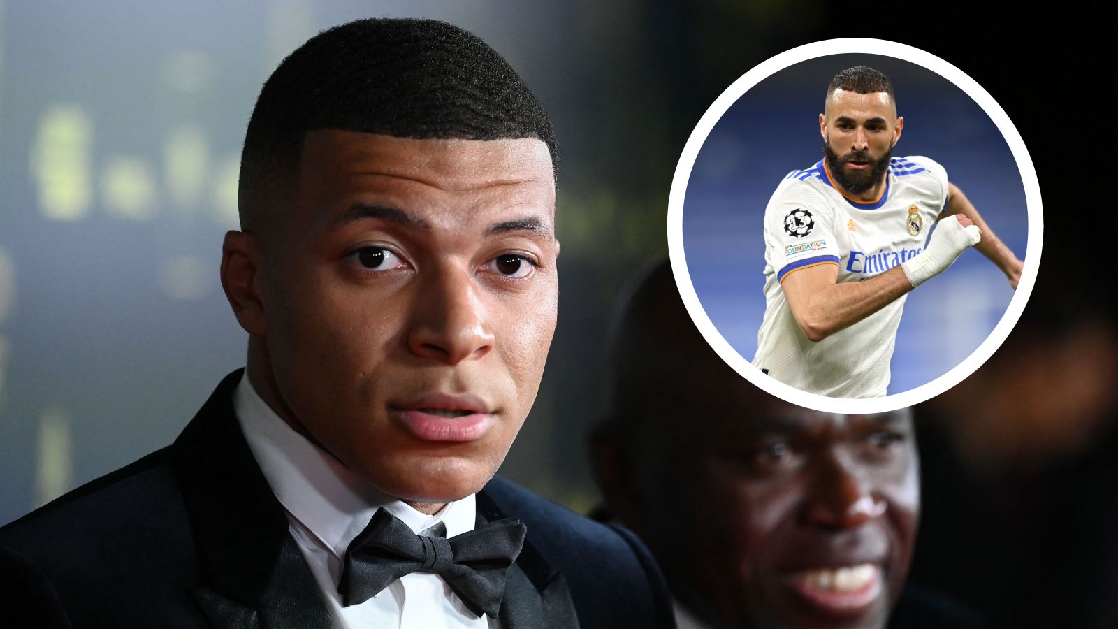 Kylian Mbappe, Karim Benzema GFX