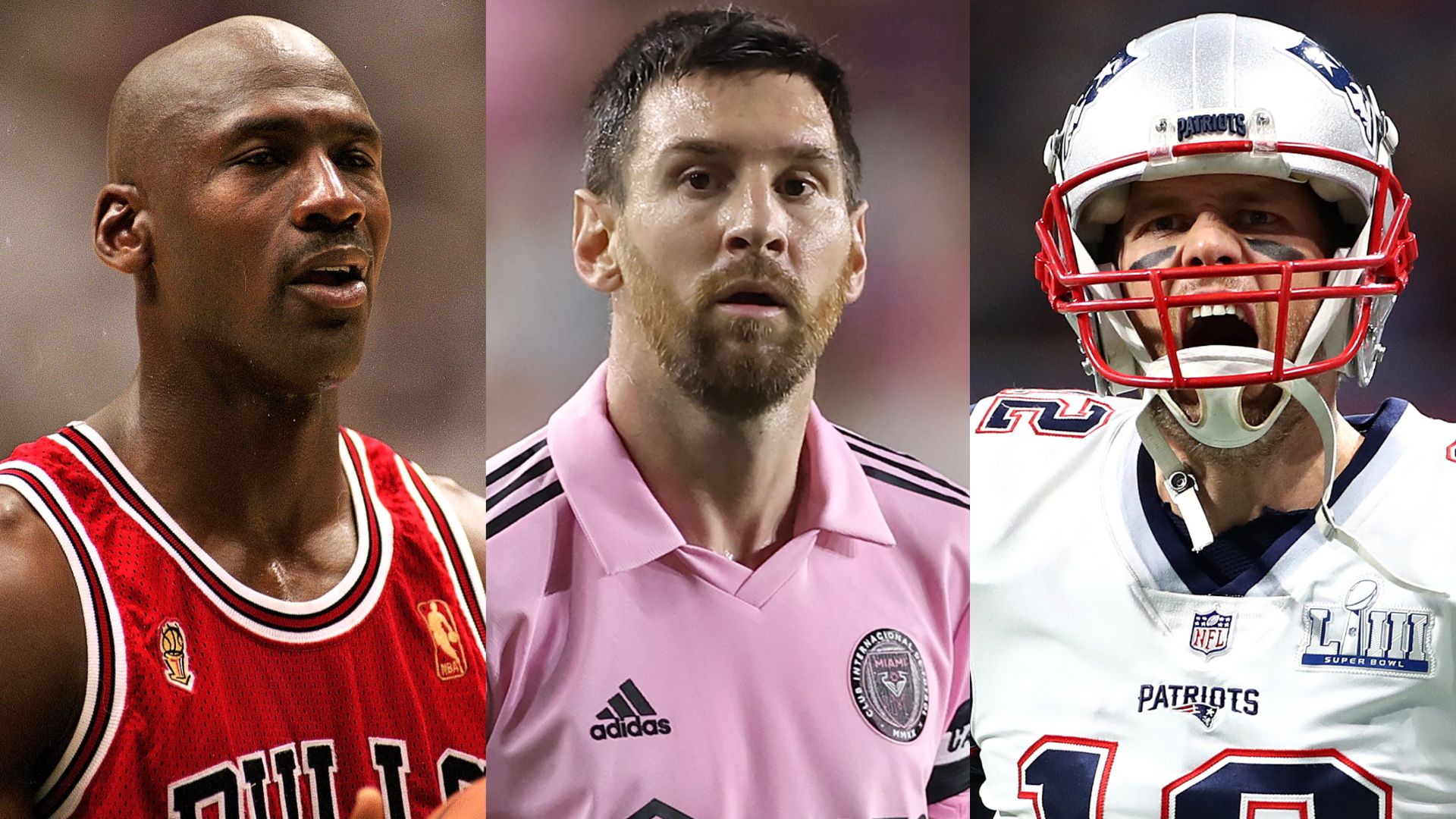 Michael Jordan Lionel Messi Tom Brady