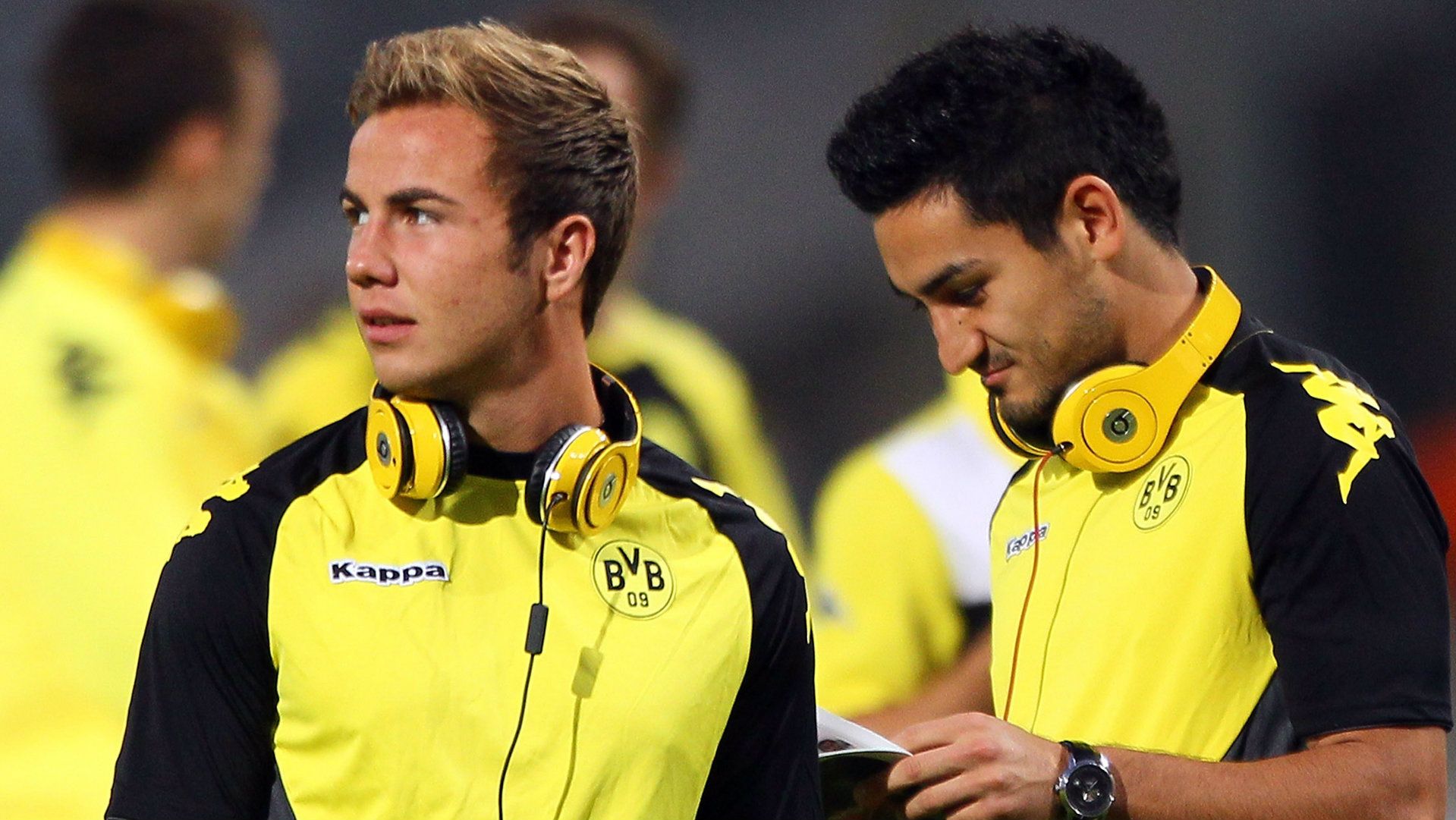 Mario Gotze, Ilkay Gundogan, Borussia Dortmund