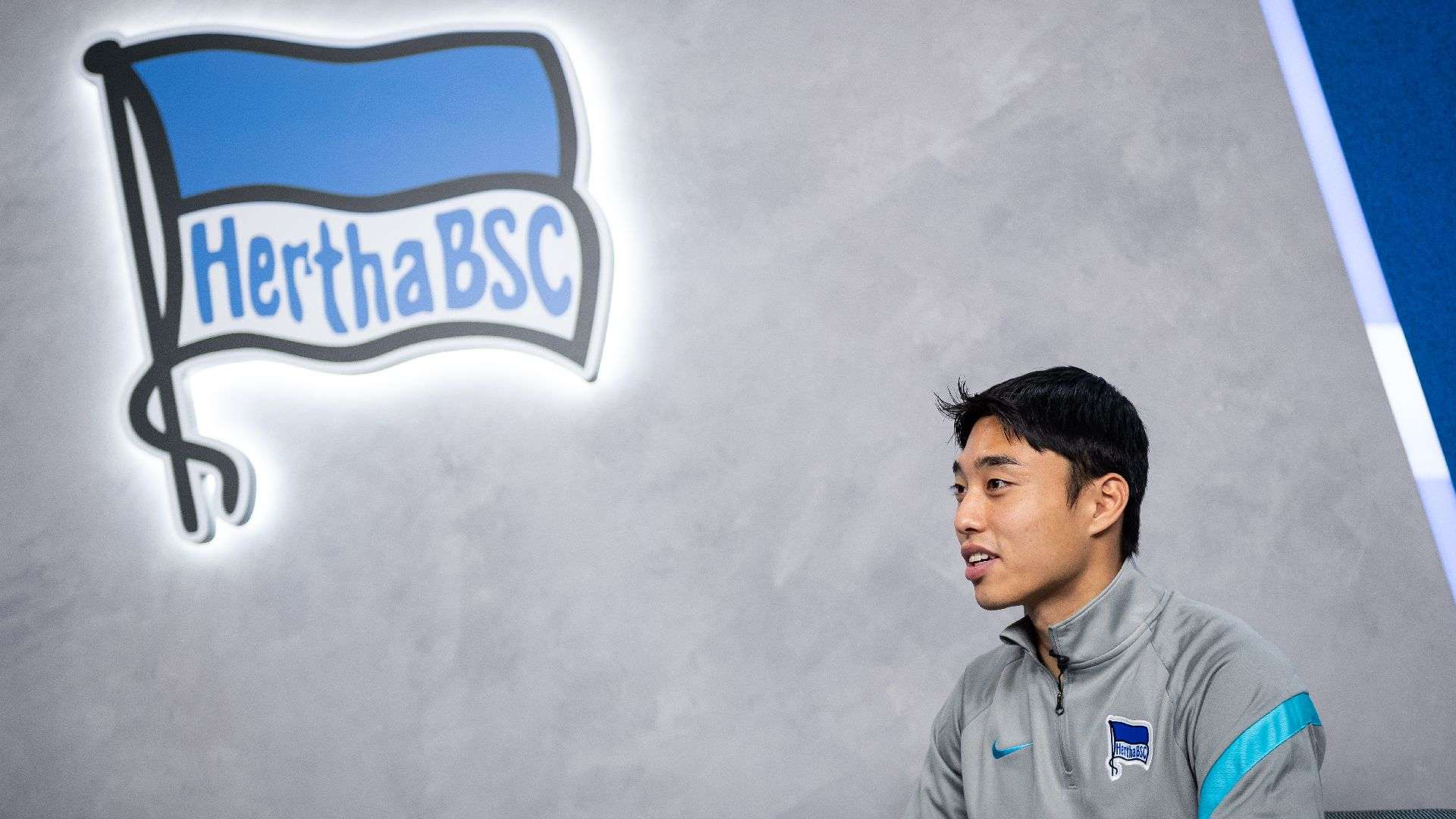 이동준, 헤르타 구단과 입단 인터뷰