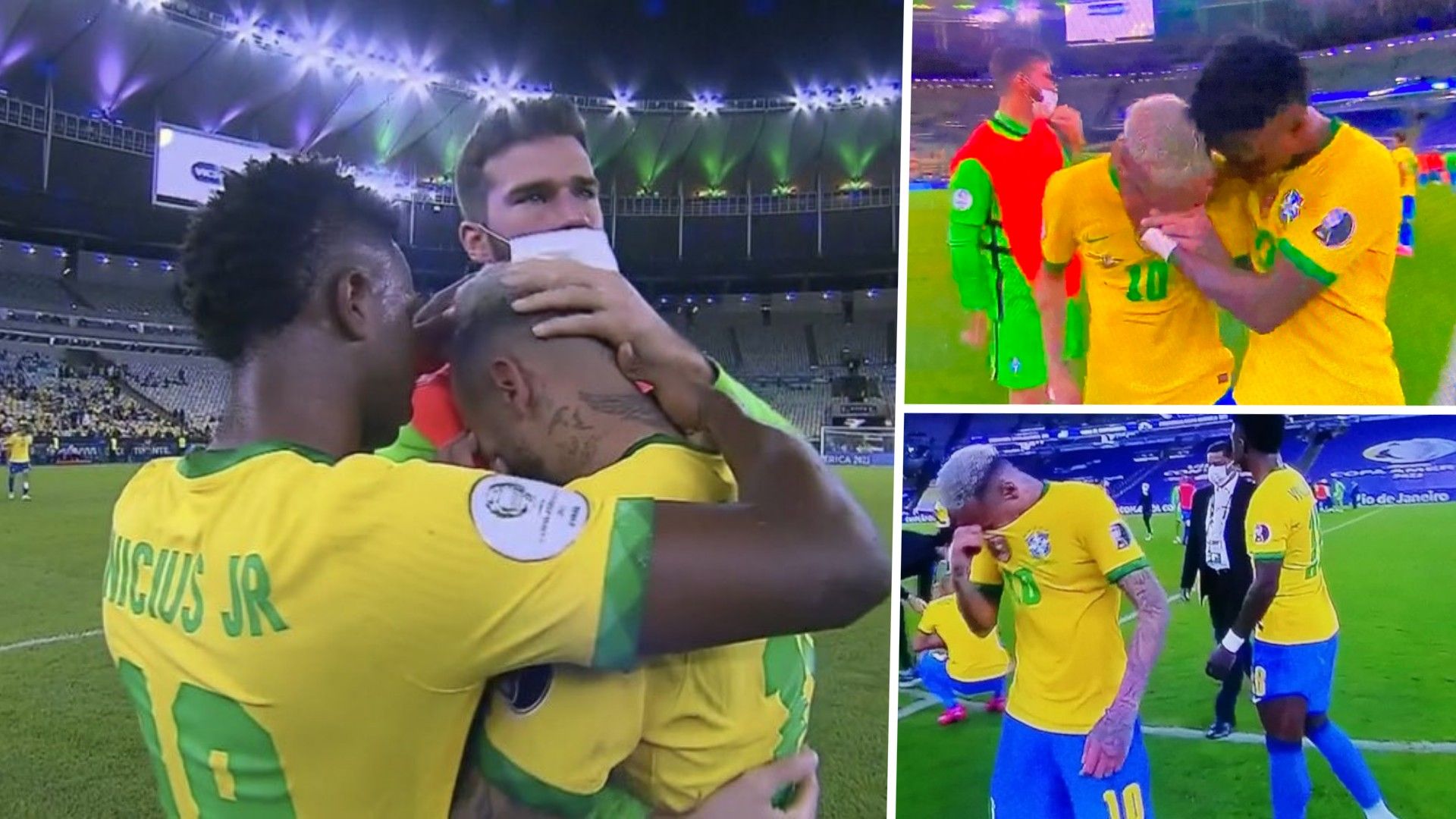 Llanto Neymar Copa América 2021