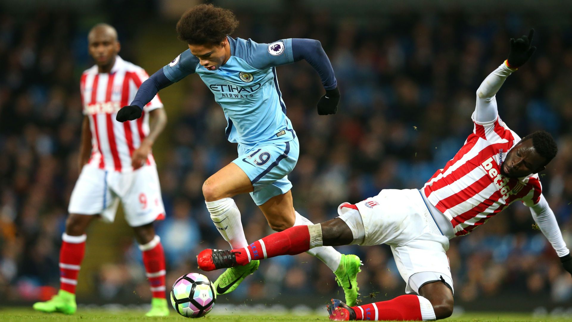 Sane Man City Stoke