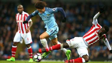 Sane Man City Stoke