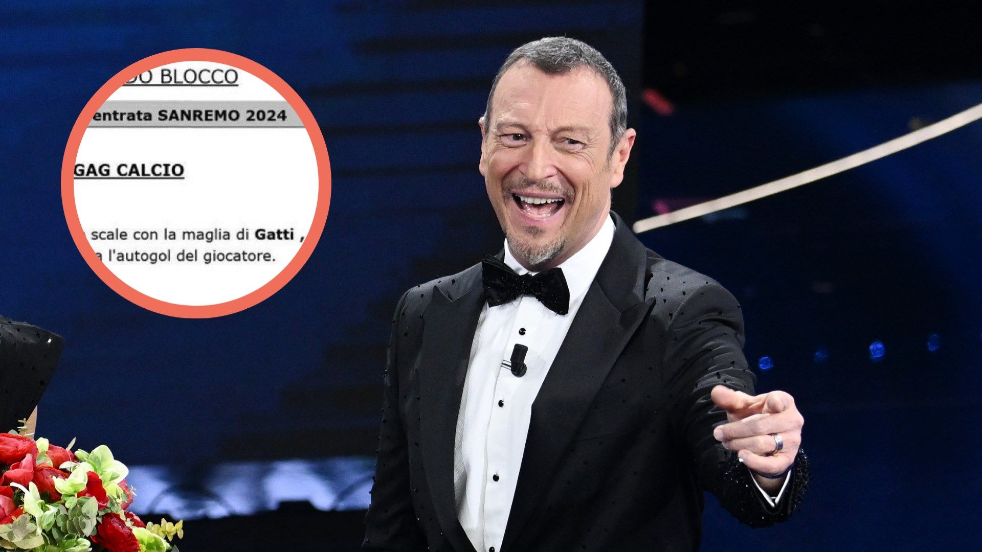 Amadeus Sanremo Gatti