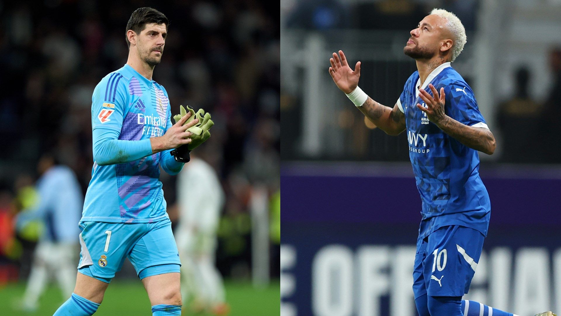 Thibaut Courtois - Neymar