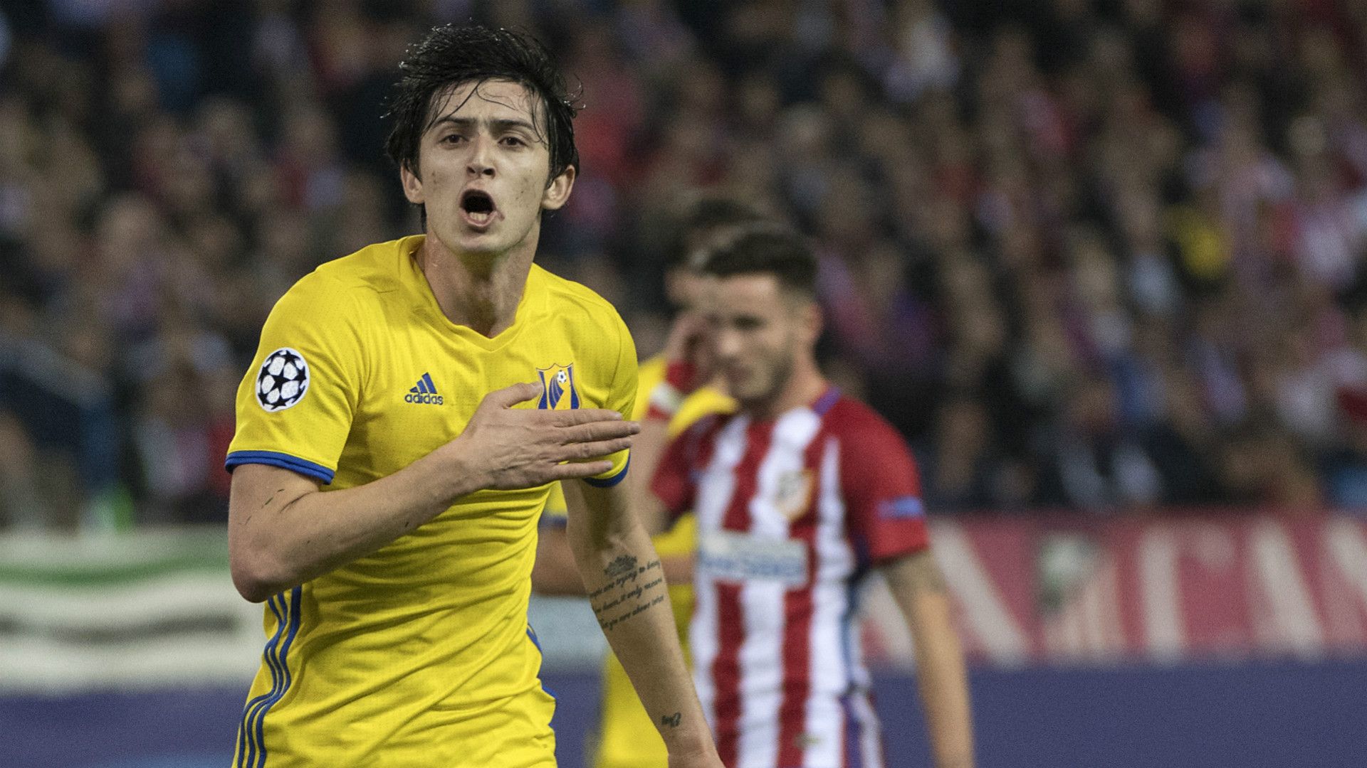Sardar Azmoun Atletico Madrid Rostov UEFA Champions League 011116