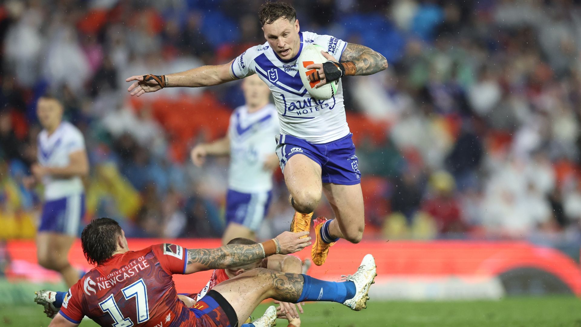 Kurt Mann of the Canterbury Bulldogs 