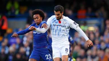 Willian Andre Gomes Chelsea Everton 11112018