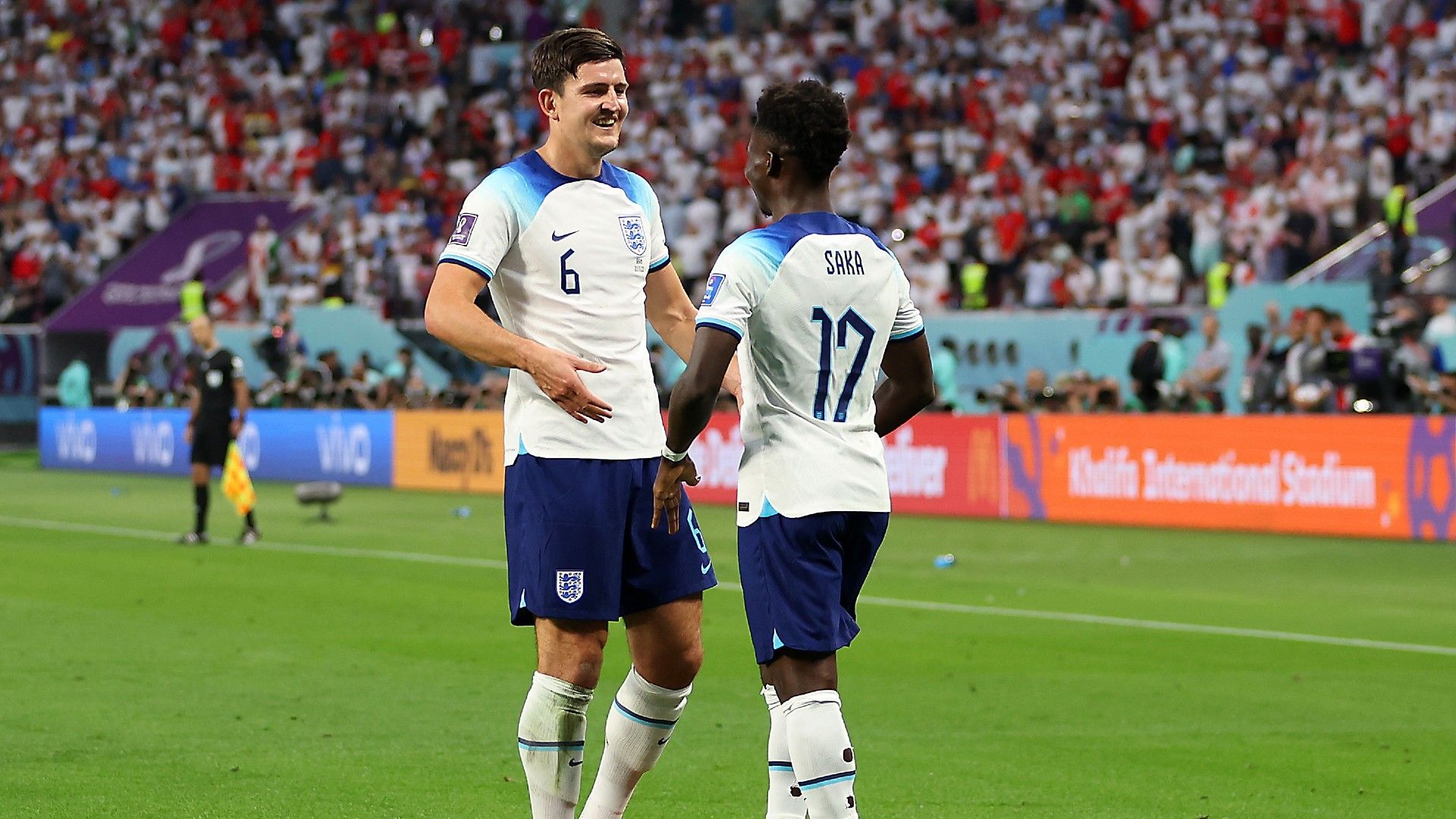 Harry Maguire Bukayo Saka England World Cup 2022