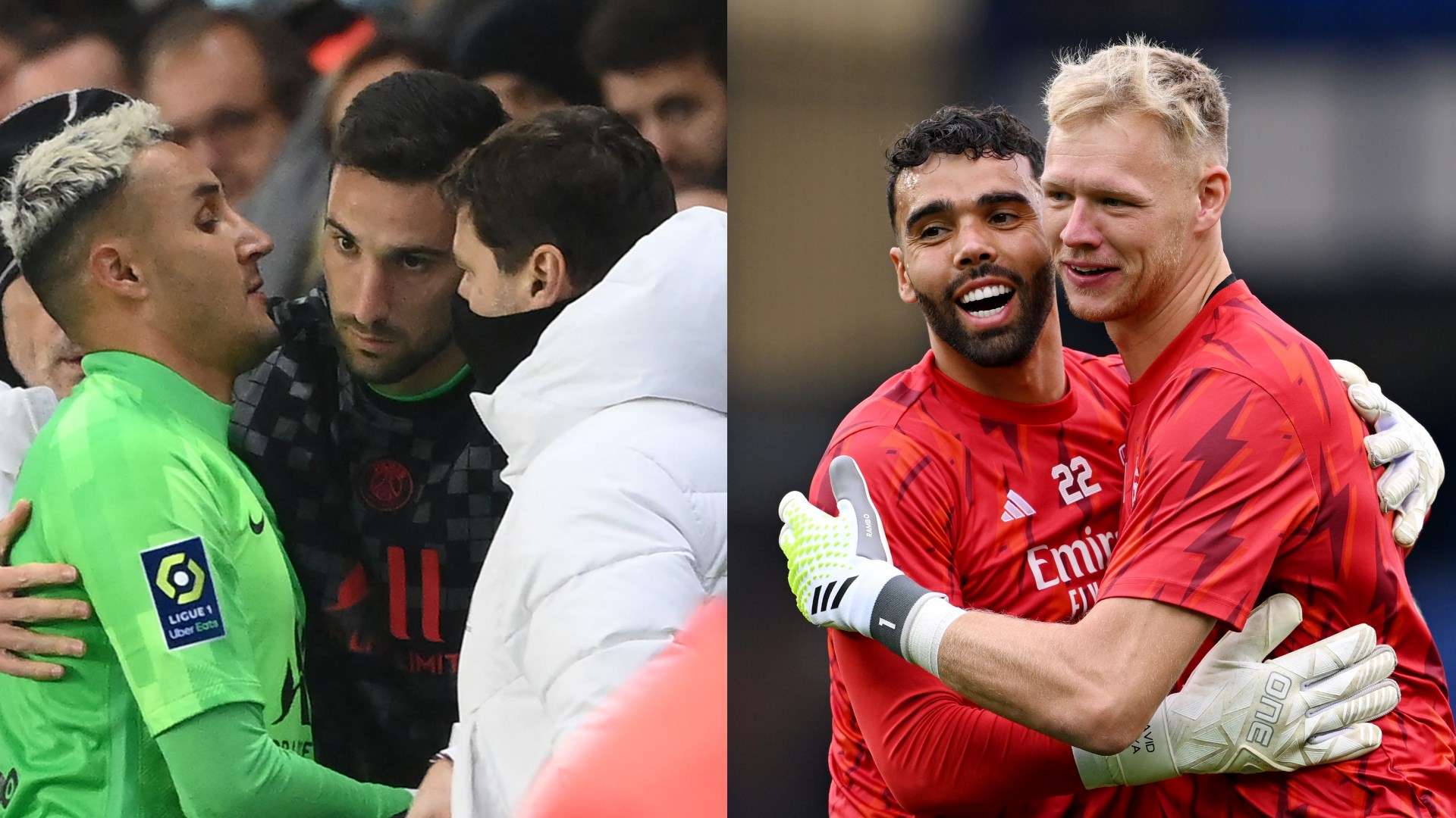 Mauricio Pochettiono PSG - David Raya - Aaron Ramsdale