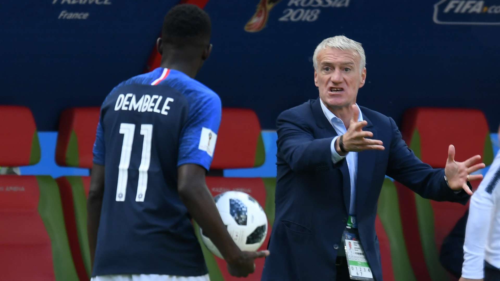 Ousmane Dembele Didier Deschamps France