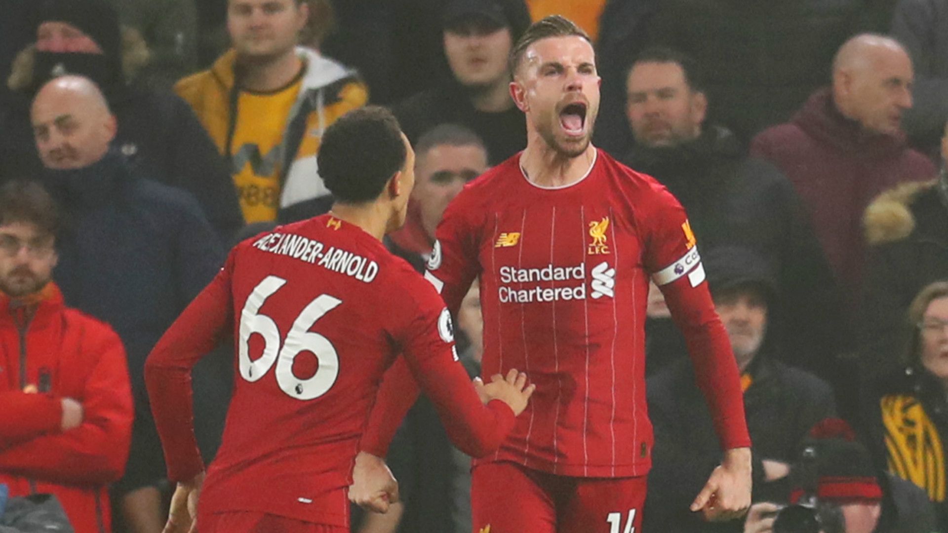 JORDAN HENDERSON LIVERPOOL PREMIER LEAGUE 23012020