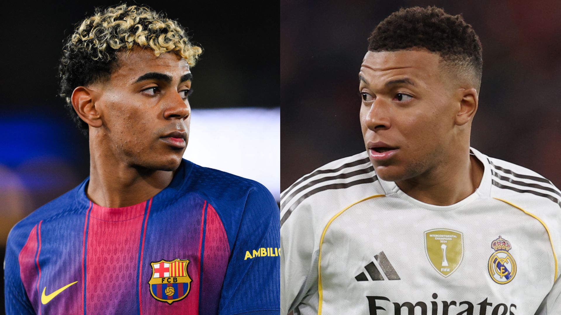 Lamine Yamal Kylian Mbappe 2025-26