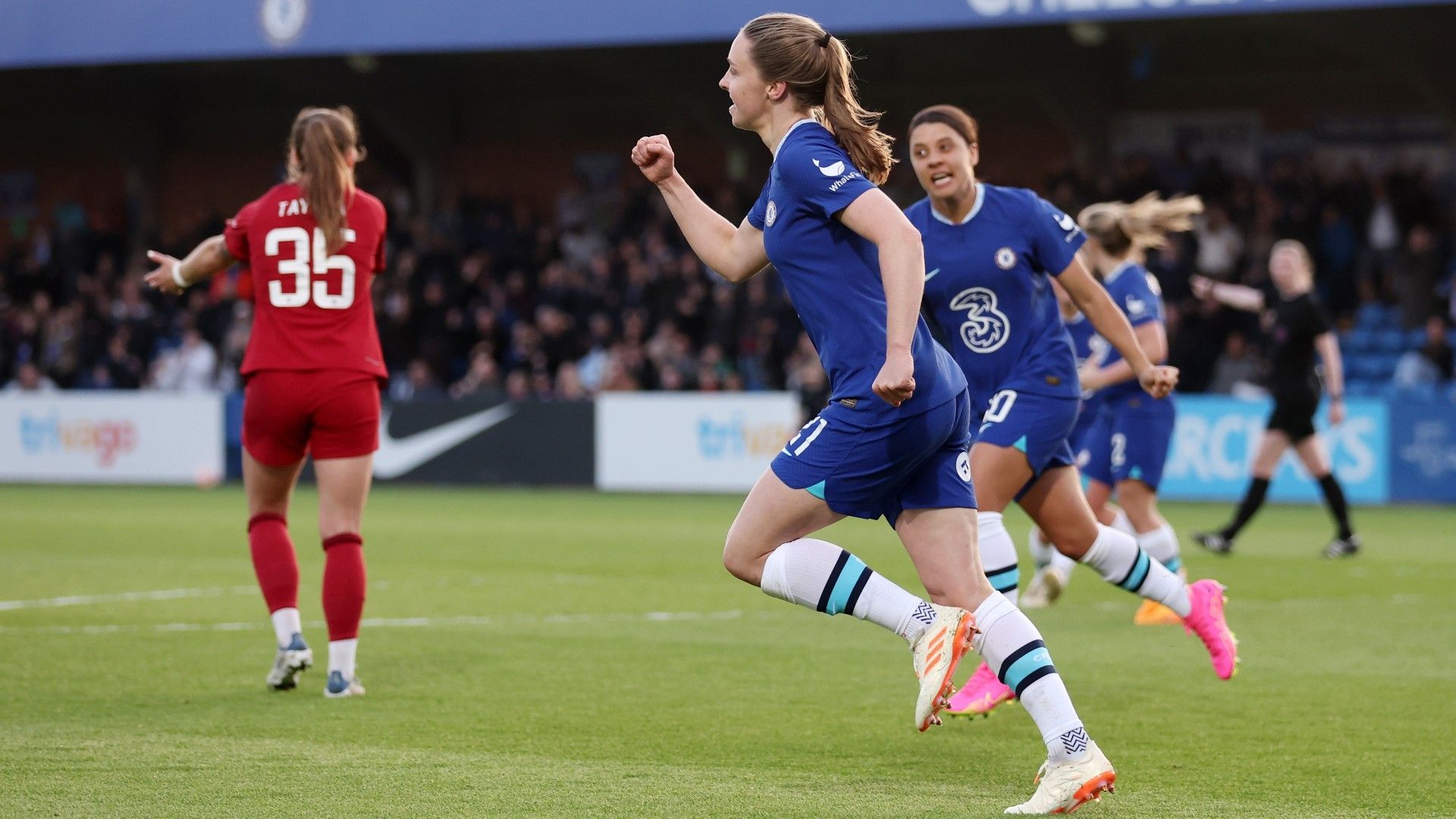 Niamh Charles Chelsea Liverpool WSL 2022-23
