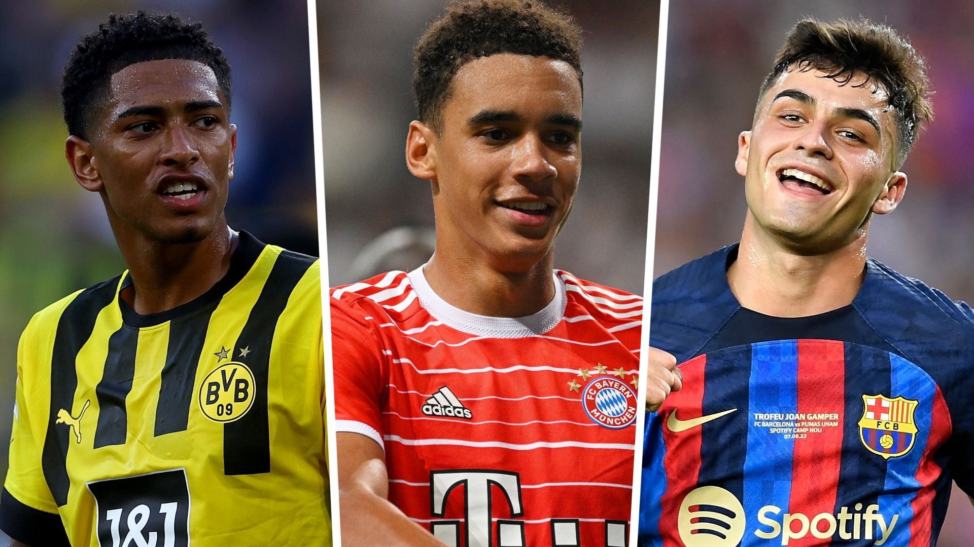 Bellingham Musiala Pedri