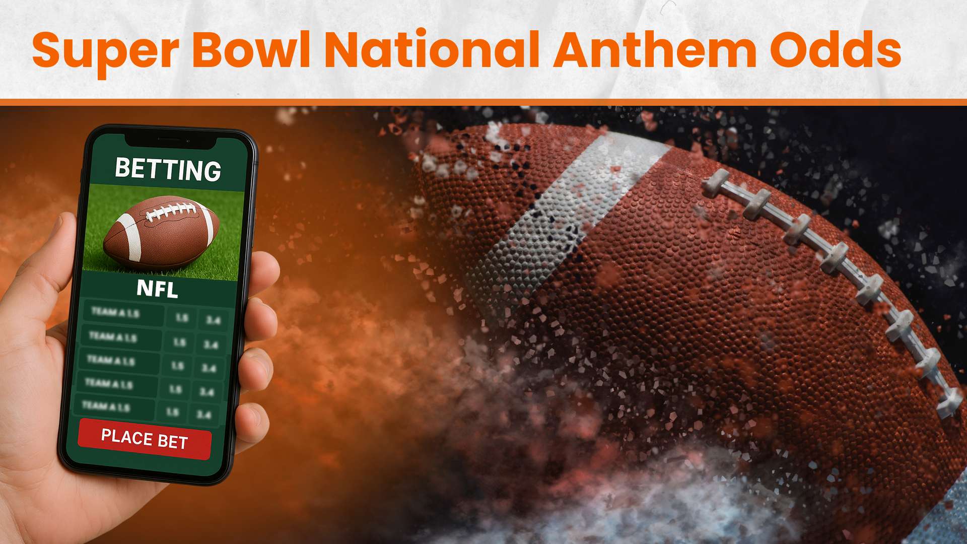 Super Bowl National Anthem Odds