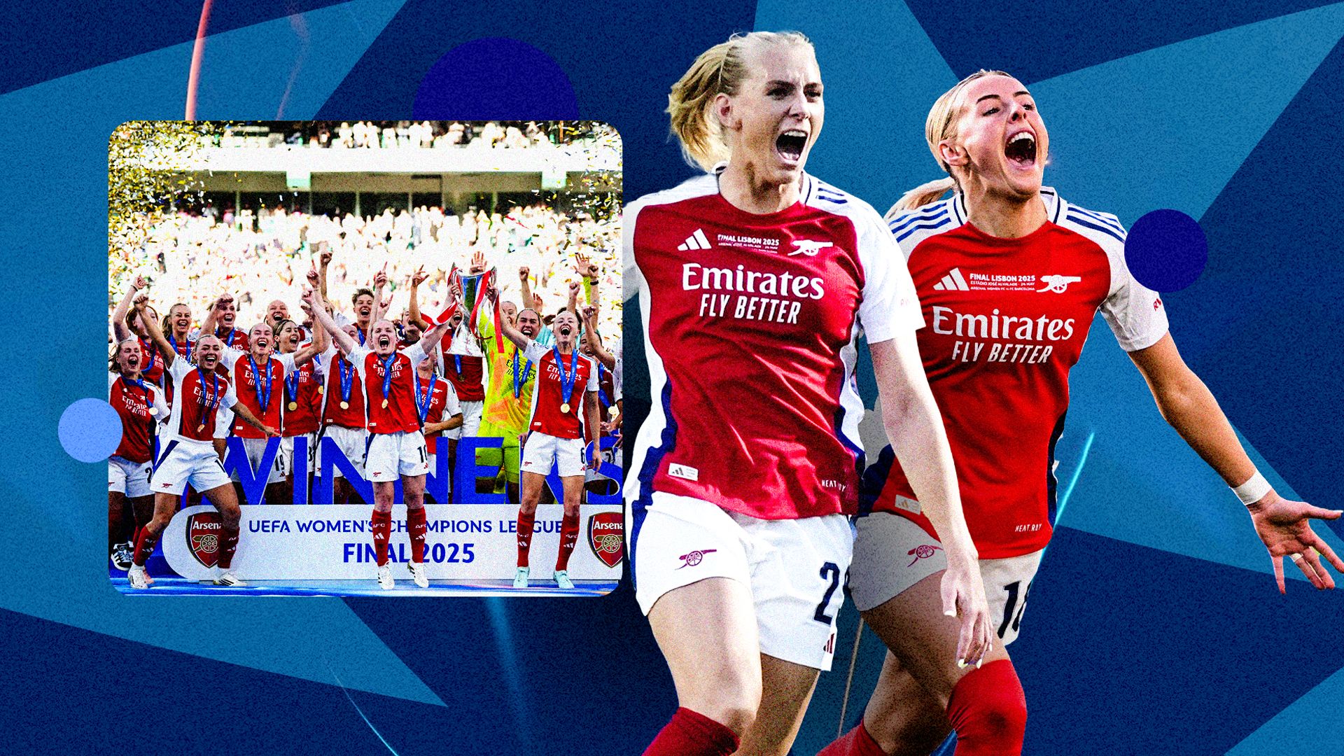 Arsenal UWCL GFX